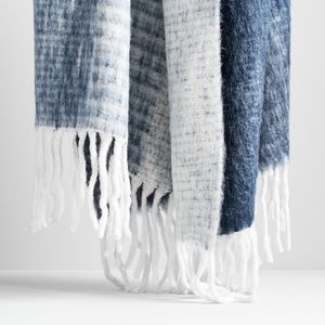 West Elm Barcode Soft Touch Throw || blanket